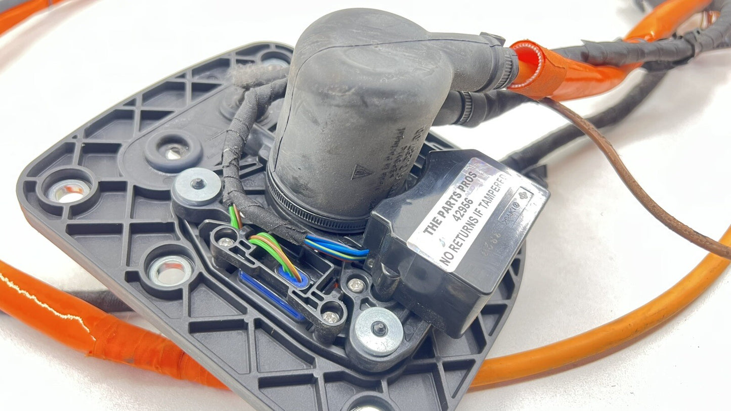 12-16 PORSCHE PANAMERA E-HYBRID BATTERY POWER CHARGING PORT WITH CABLE OEM