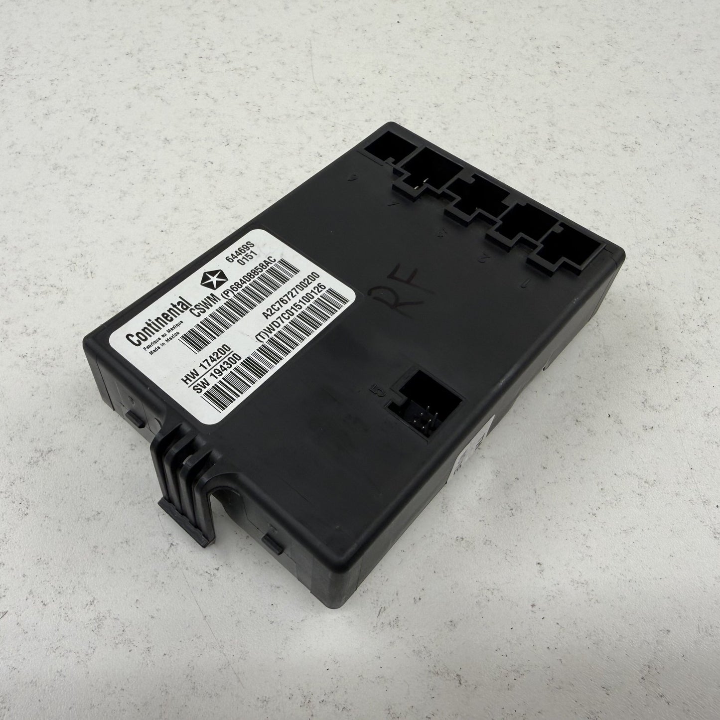 2018-2026 Dodge Durango Right Front Heated Seat Control Module 68408858AC OEM