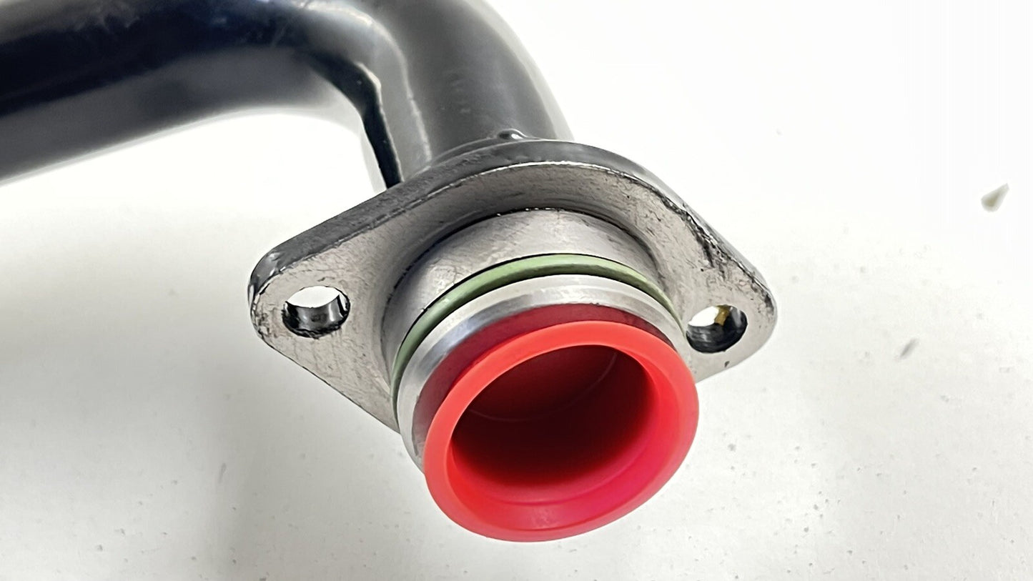 10-15 AUDI R8 5.2L V10 OIL TANK RESERVOIR INLET PIPE LINE HOSE TUBE OEM