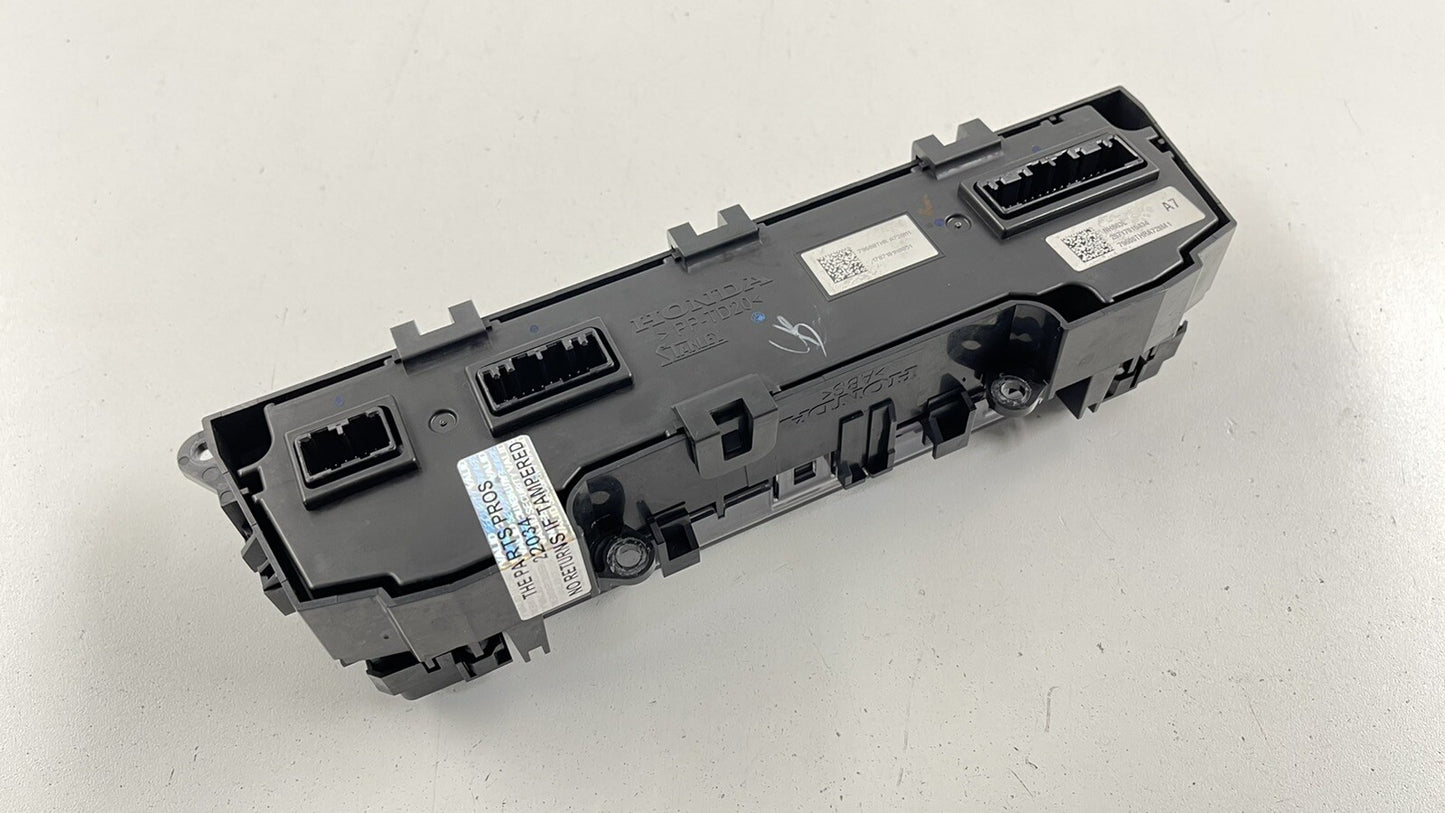 18-20 HONDA ODYSSEY HVAC AC AIR TEMPERATURE CLIMATE CONTROL 79600 THR A72 OEM