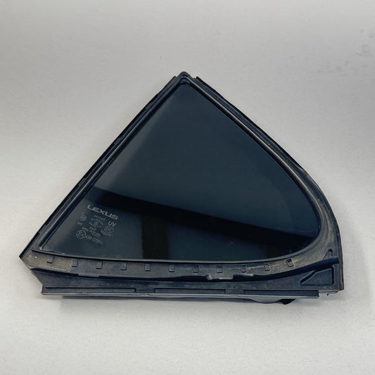 06-13 Lexus IS250 IS350 IS F Left Rear Quarter Panel Window Glass 43R-005834 OEM
