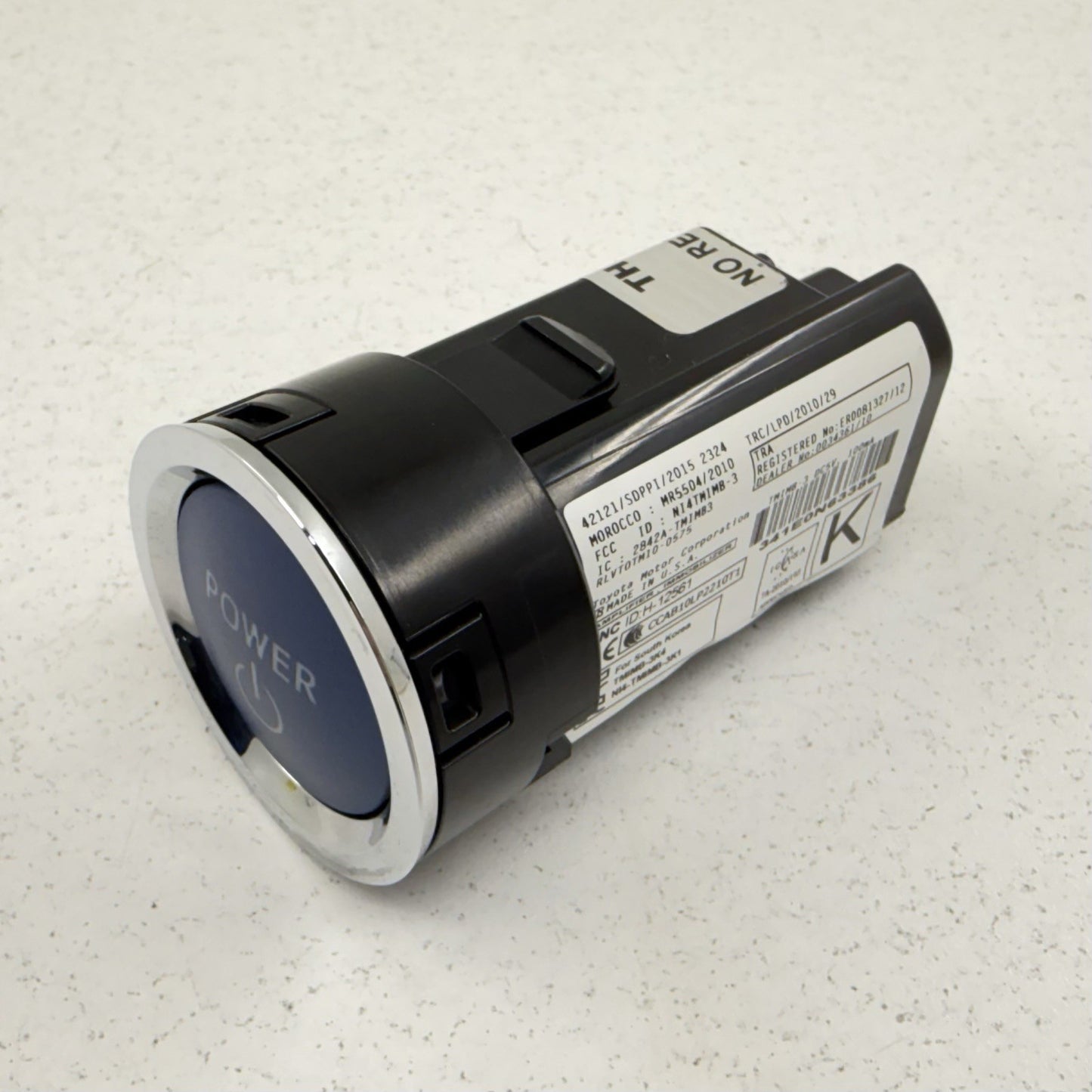 19-25 Toyota RAV4 Hybrid Engine Ignition Switch Push Start Stop Button OEM
