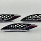 14-23 MASERATI GHIBLI RIGHT FRONT FENDER AIR VENT GRILLE COVER TRIM SET OF 3 OEM