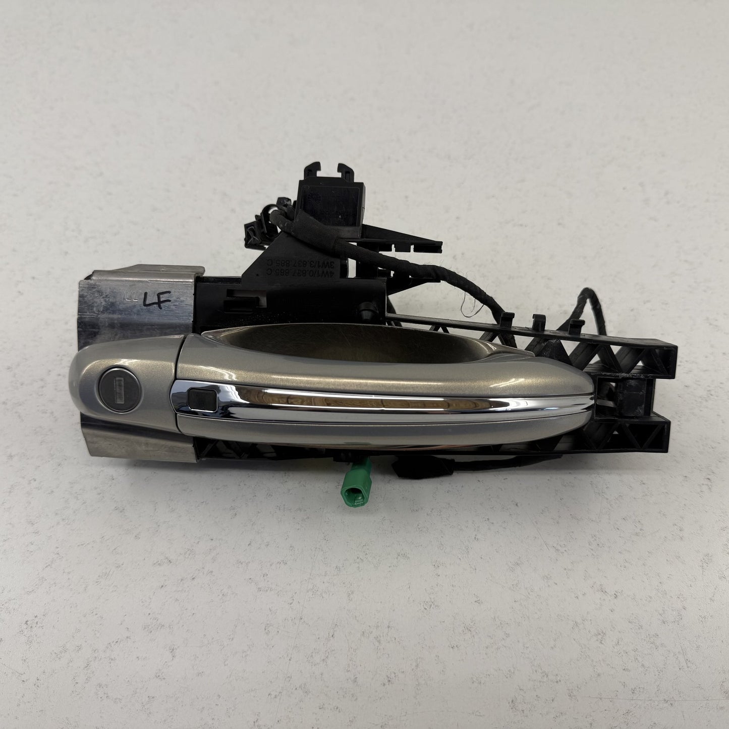 2014-2018 Bentley Flying Spur Driver Left Front Exterior Door Handle Silver OEM