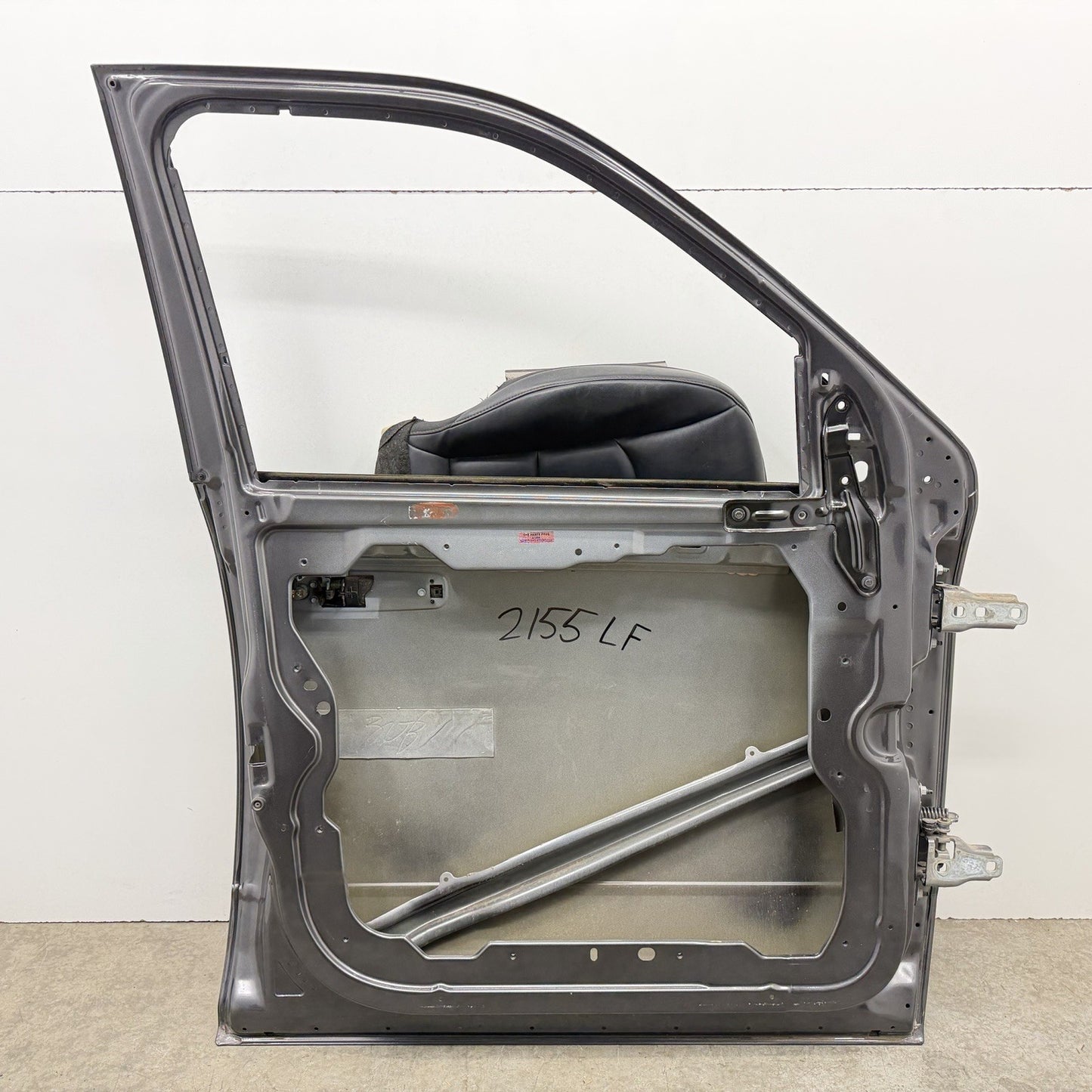 19-22 Ram 2500 3500 Crew Cab Left Front Door Shell Complete Acoustic Glass OEM