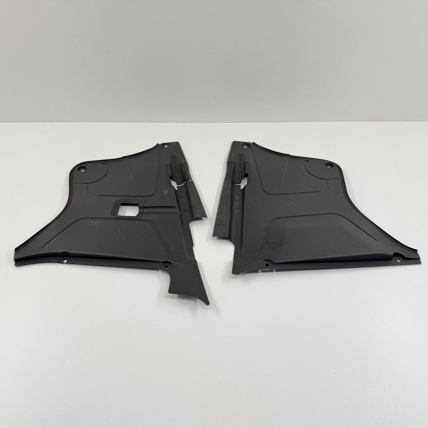 2014-2020 Mercedes-Benz S550 W222 Engine Bay Cowl Cover Trim Panel Pair OEM