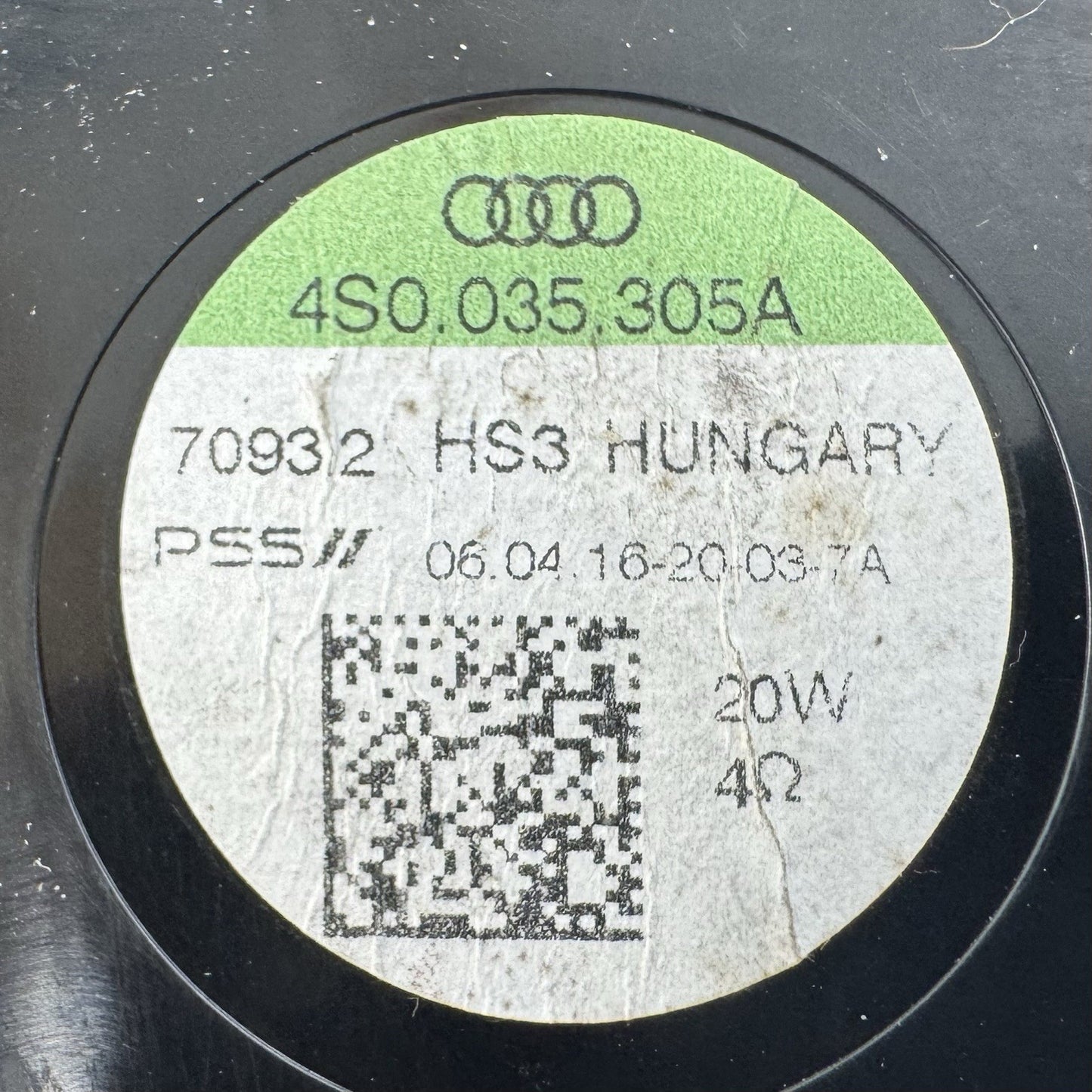 17-23 Audi R8 Bang & Olufsen Sound System Speaker Tweeter Subwoofer Set OEM