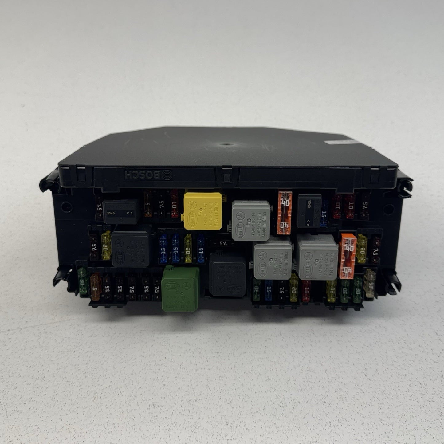 12-18 Mercedes W218 CLS550 Front SAM Module Fuse Relay Junction Box OEM