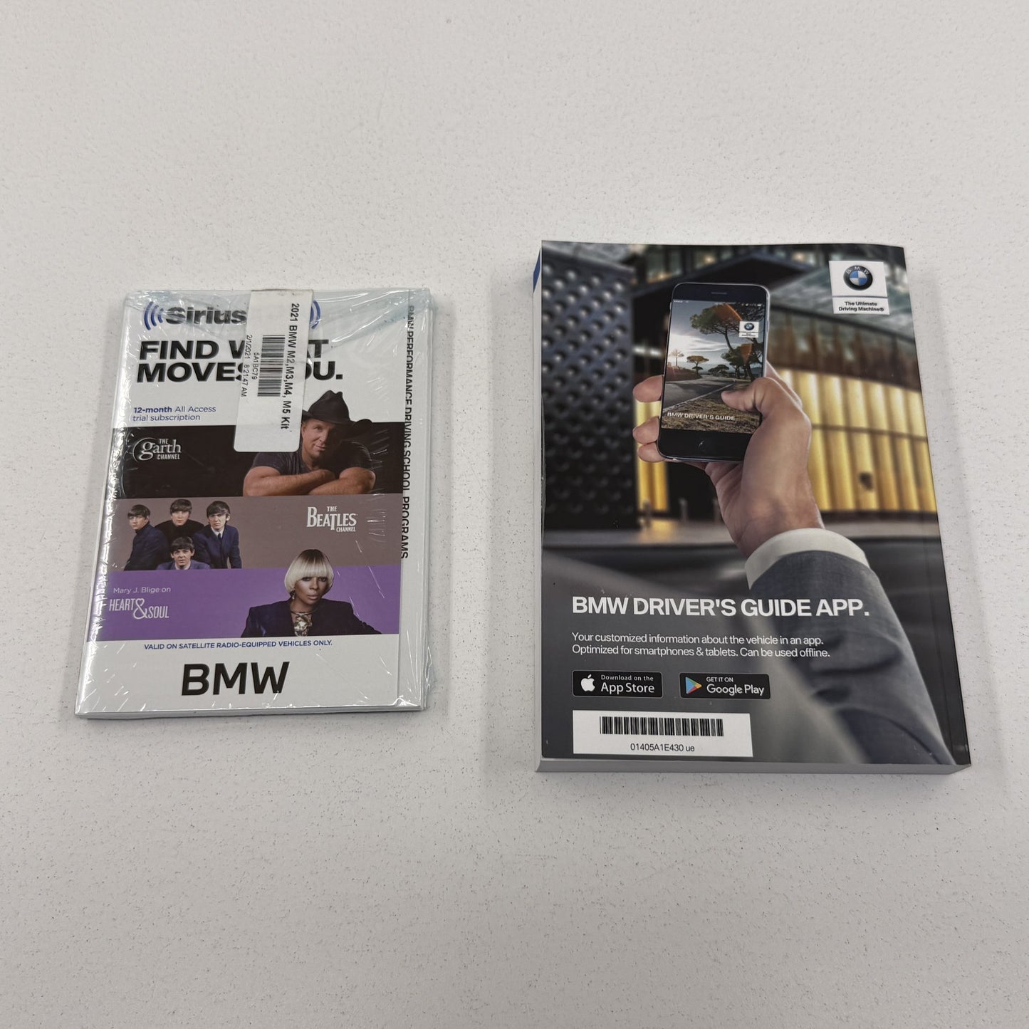 2021 BMW M4 Competition G82 Vehicle Operator Owner's Manual Set With Case OEM