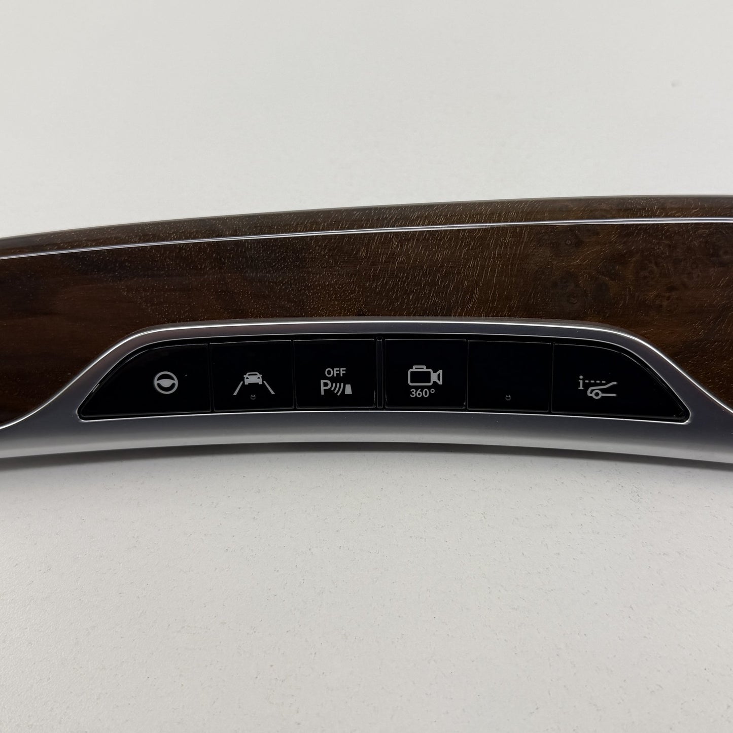 2014-2017 Mercedes-Benz S550 W222 Dashboard Dash Left Wood Trim W/ Switches OEM
