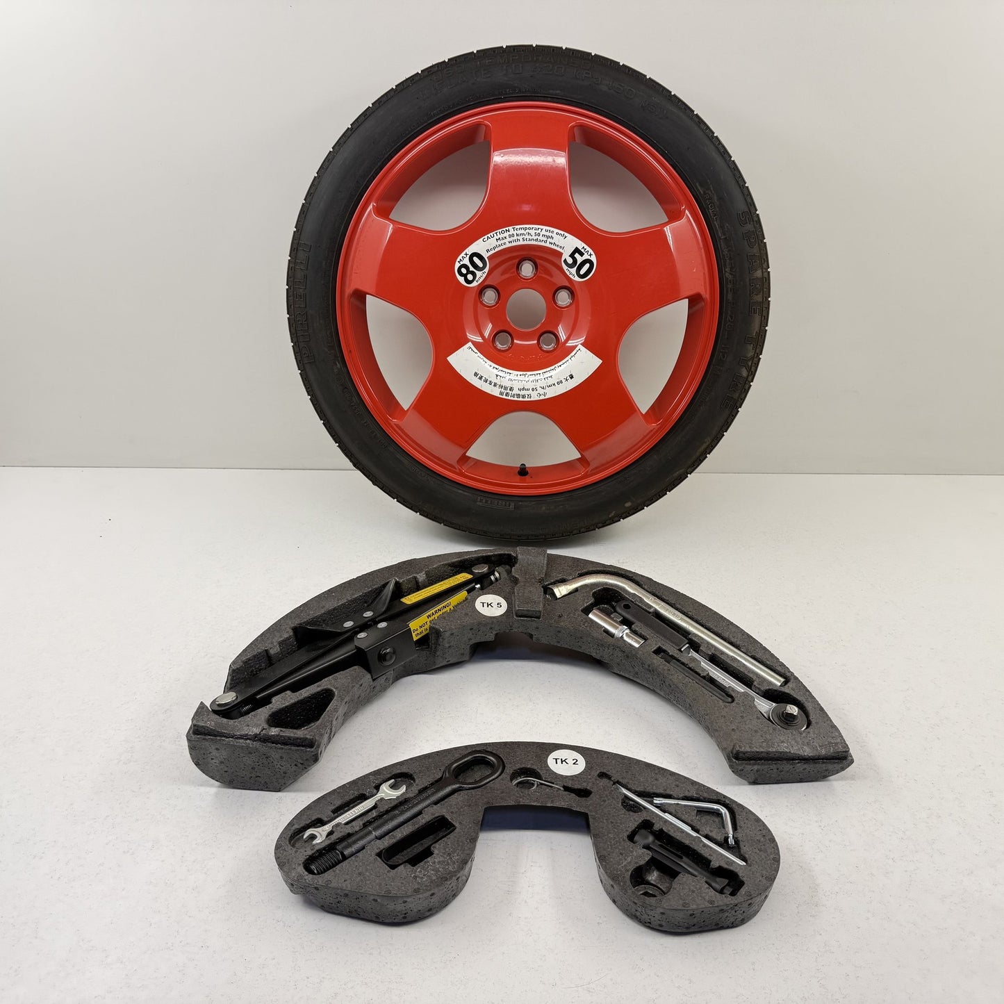 2014-2018 Bentley Flying Spur Emergency Spare Tire Wheel Rim W/ Tool Kit OEM
