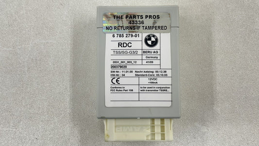06-10 BMW M6 E63 E64 TPMS TIRE PRESSURE MONITORING SYSTEM MODULE 6785279 OEM