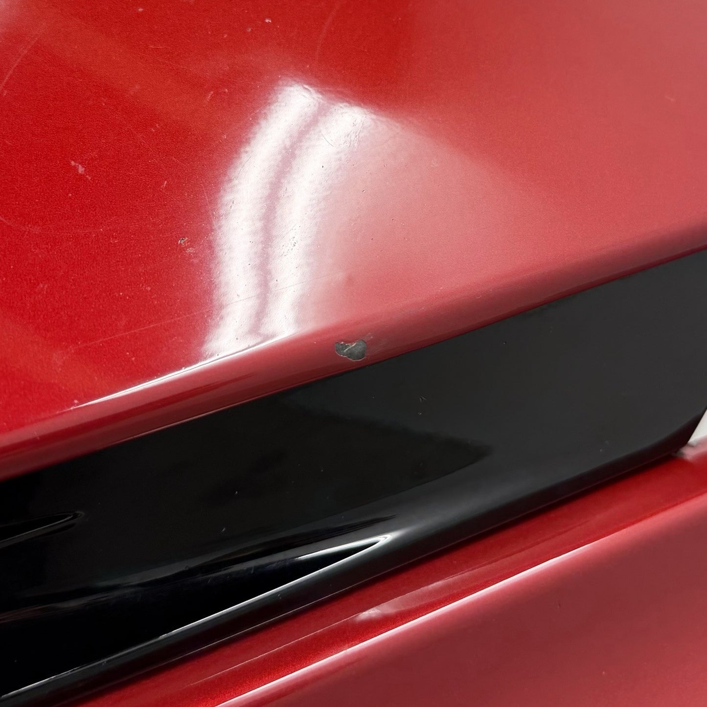 25-26 Toyota Camry XSE Front Bumper Cover Complete With Grills Red OEM