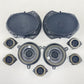 15-23 DODGE CHALLENGER LEFT AND RIGHT DOOR SPEAKER WITH PILLAR SPEAKERS SET OEM