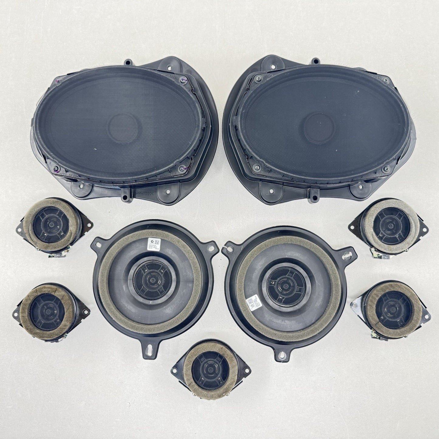 15-23 DODGE CHALLENGER LEFT AND RIGHT DOOR SPEAKER WITH PILLAR SPEAKERS SET OEM