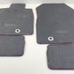 22-23 SUBARU BRZ LEFT RIGHT FRONT REAR CARPET FLOOR MAT BLACK SET OEM