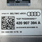 17-23 Audi R8 Seatbelt Seat Belt Microphone Control Module 420907394A OEM