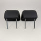 25-26 Toyota Camry Rear Seat Headrest Head Rest Pair Leather Black OEM