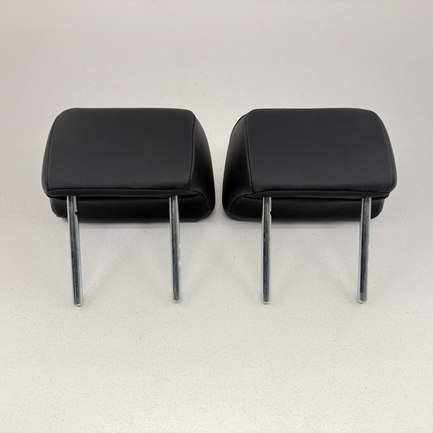 25-26 Toyota Camry Rear Seat Headrest Head Rest Pair Leather Black OEM