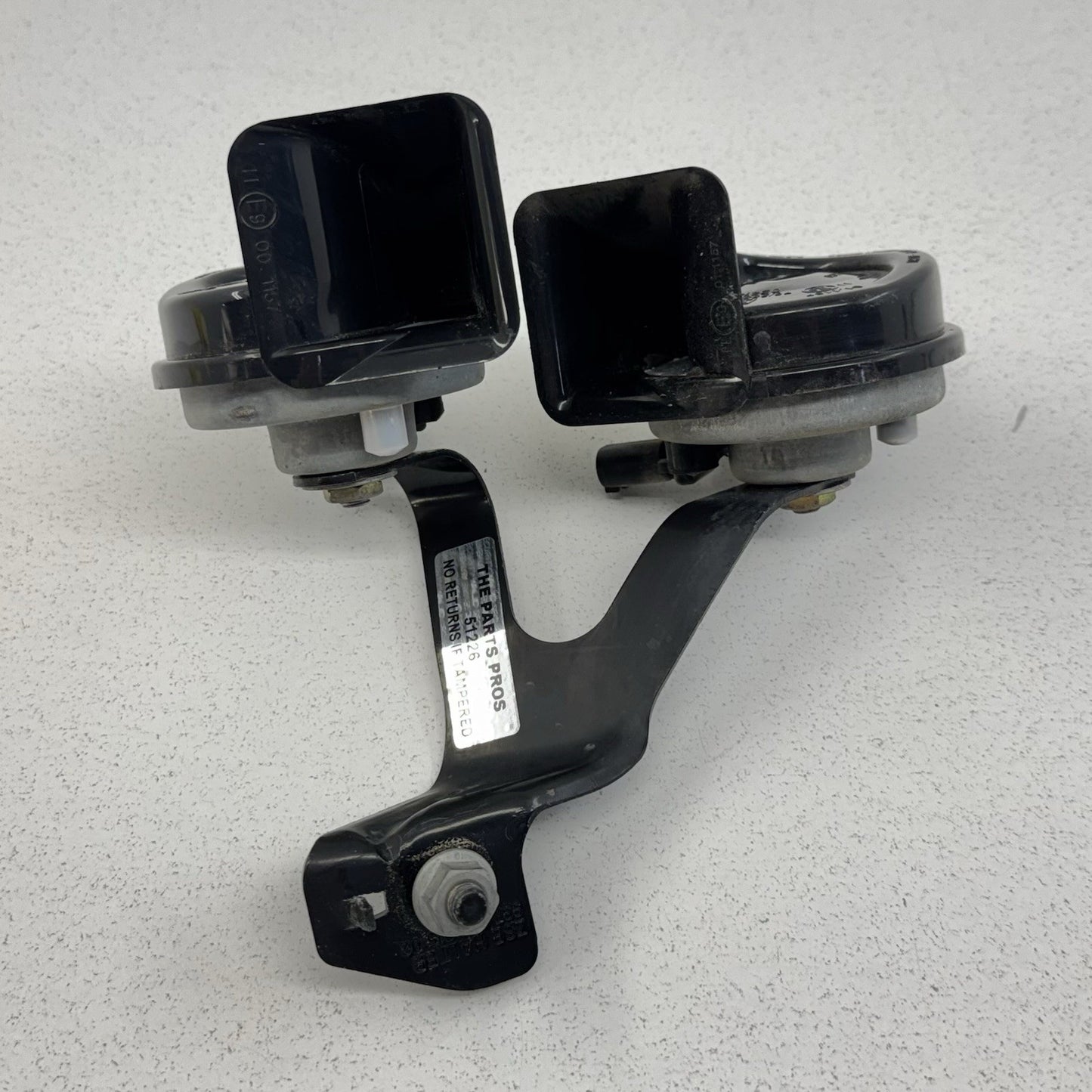 05-12 Porsche 911 997 Boxster Cayman 987 Horn Siren Alarm Signal Pair OEM