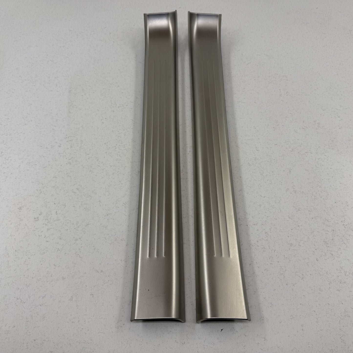 2014-2018 Bentley Flying Spur Door Sill Scuff Kick Plate Set Front & Rear OEM