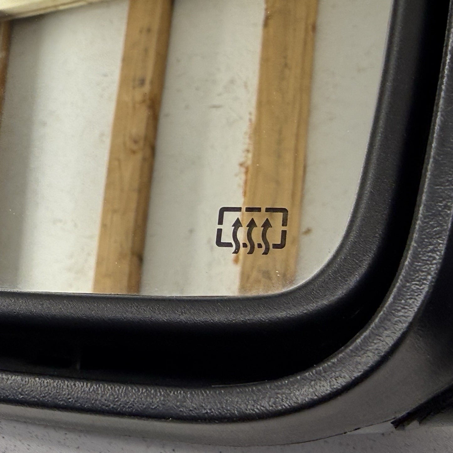 15-20 Dodge Charger Driver Left Door Mirror Side View Blind Spot Black OEM