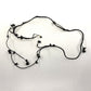 14-16 Mercedes W212 E350 Rear Bumper Wire Harness W/ Parking Sensors OEM