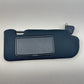 17-22 Infiniti Q60 Passenger Right Front Sunvisor Sun Visor Shade Black OEM