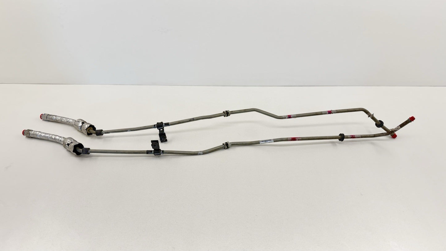 16-24 Chevrolet Camaro SS Center Underbody Differential Oil Cooler Lines OEM