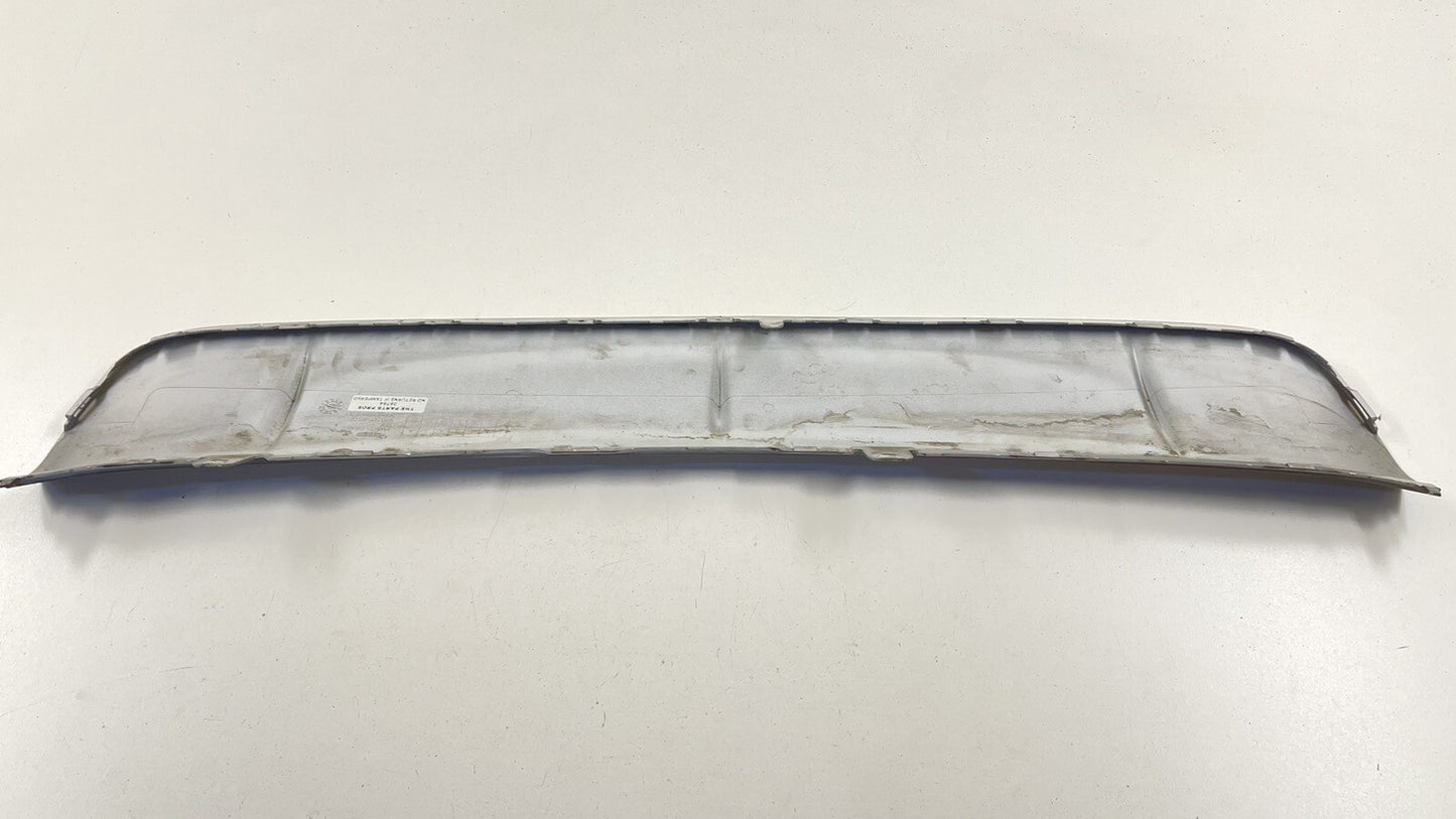 10-13 PORSCHE PANAMERA REAR BUMPER LOWER DIFFUSER VALANCE PANEL COVER TRIM OEM