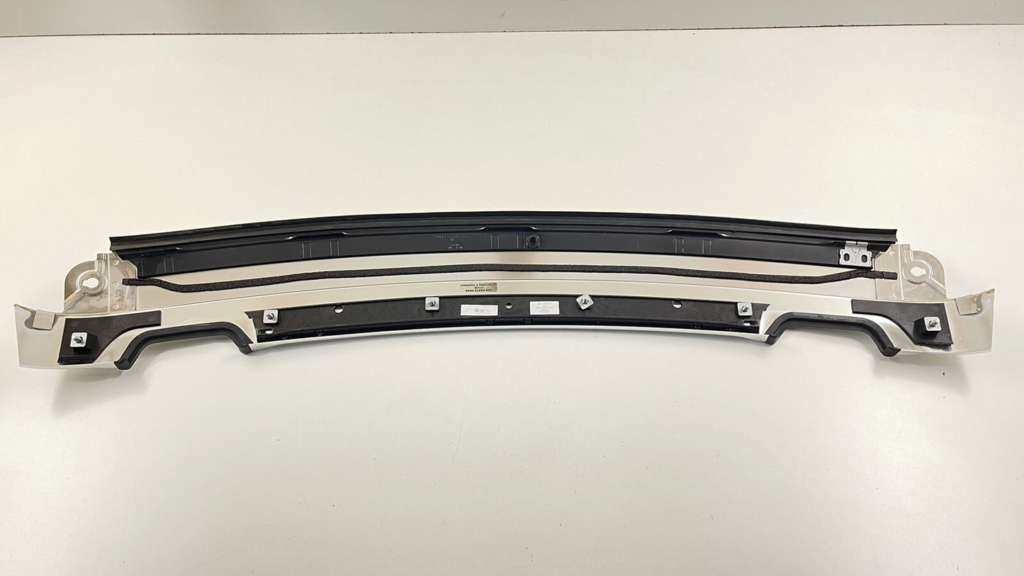 11-15 AUDI R8 SPYDER HEADER ROOF OPENING TRIM BEZEL PANEL COVER 427853829C OEM