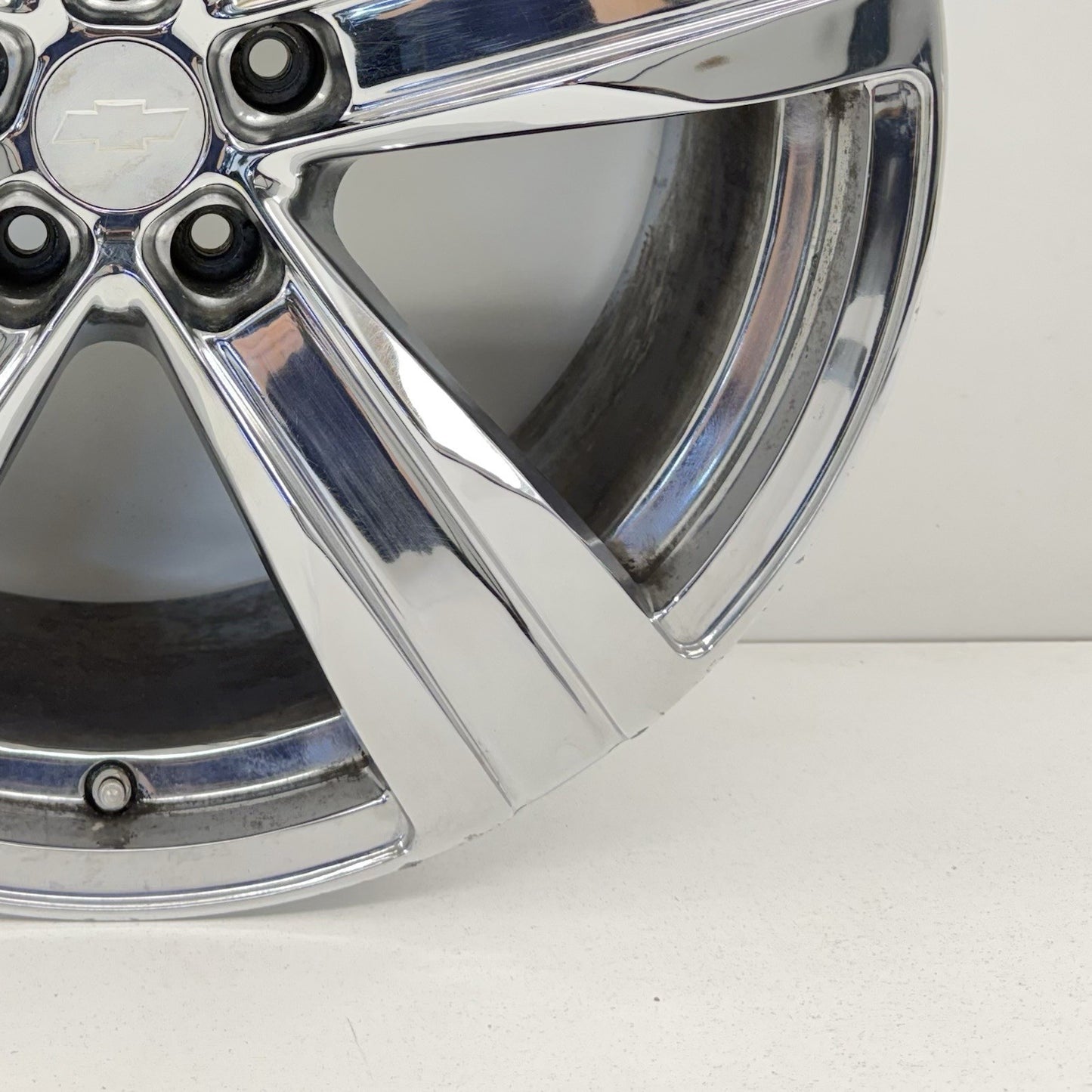 12-15 Chevrolet Camaro ZL1 Front Wheel Rim 20" 20x8.5 Polished Factory OEM