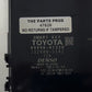 16-17 Toyota Prius V Keyless Entry Smart Key Control Module 89990-47320 OEM