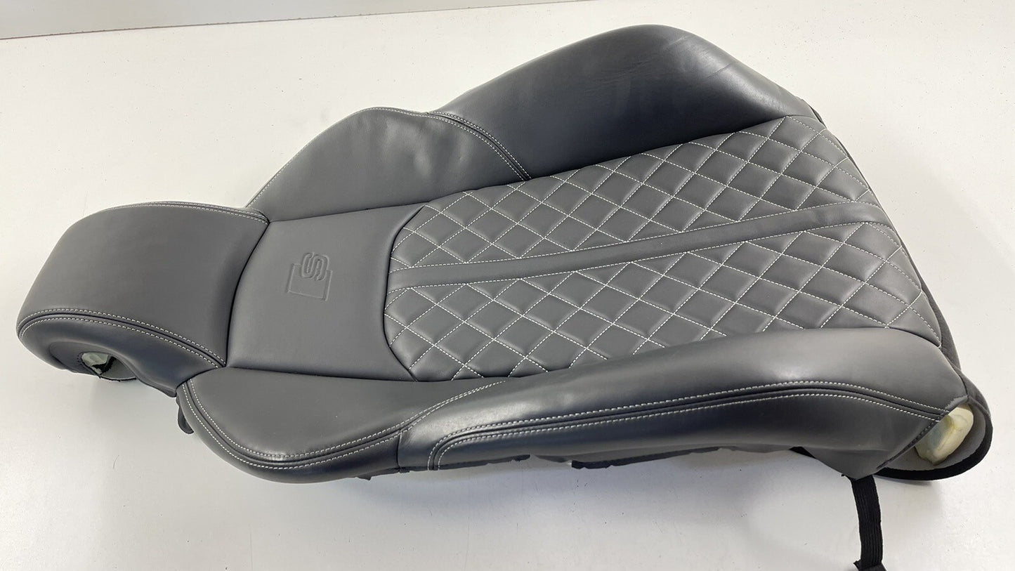 18-23 AUDI S5 DRIVER LEFT FRONT UPPER SEAT CUSHION COVER OEM