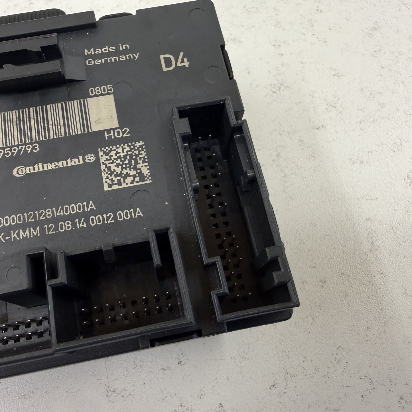 2014-2018 Bentley Flying Spur Left Front Door Control Module 4W0959793 OEM