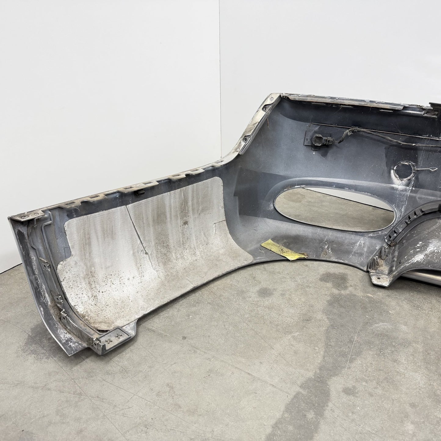 14-18 Bentley Flying Spur Rear Bumper Cover Complete W/ Diffuser & Sensors OEM