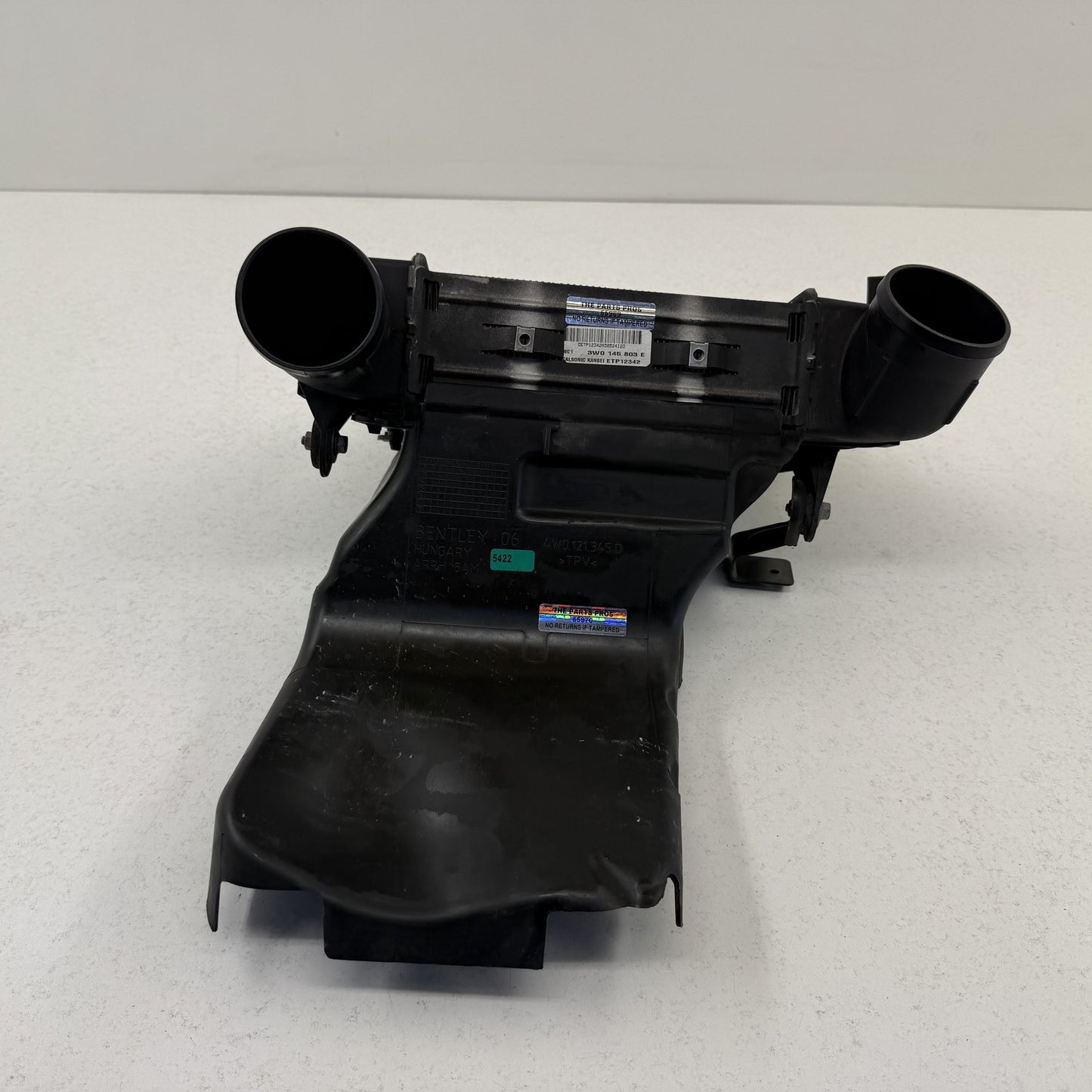 2014-2018 Bentley Flying Spur Left Front Turbo Intercooler Radiator W/ Duct OEM