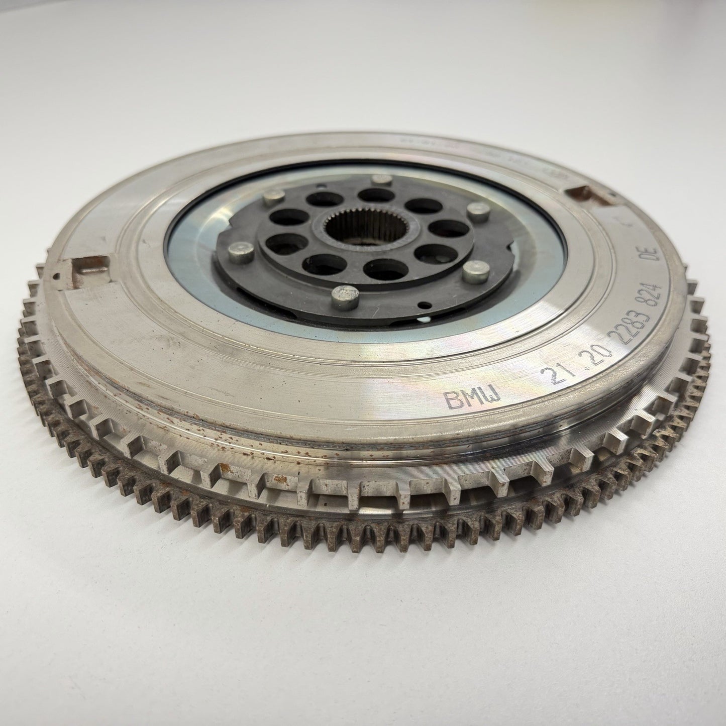 12-19 BMW M5 M6 F10 F12 F13 DCT Dual Clutch Transmission Flywheel 2283824 OEM