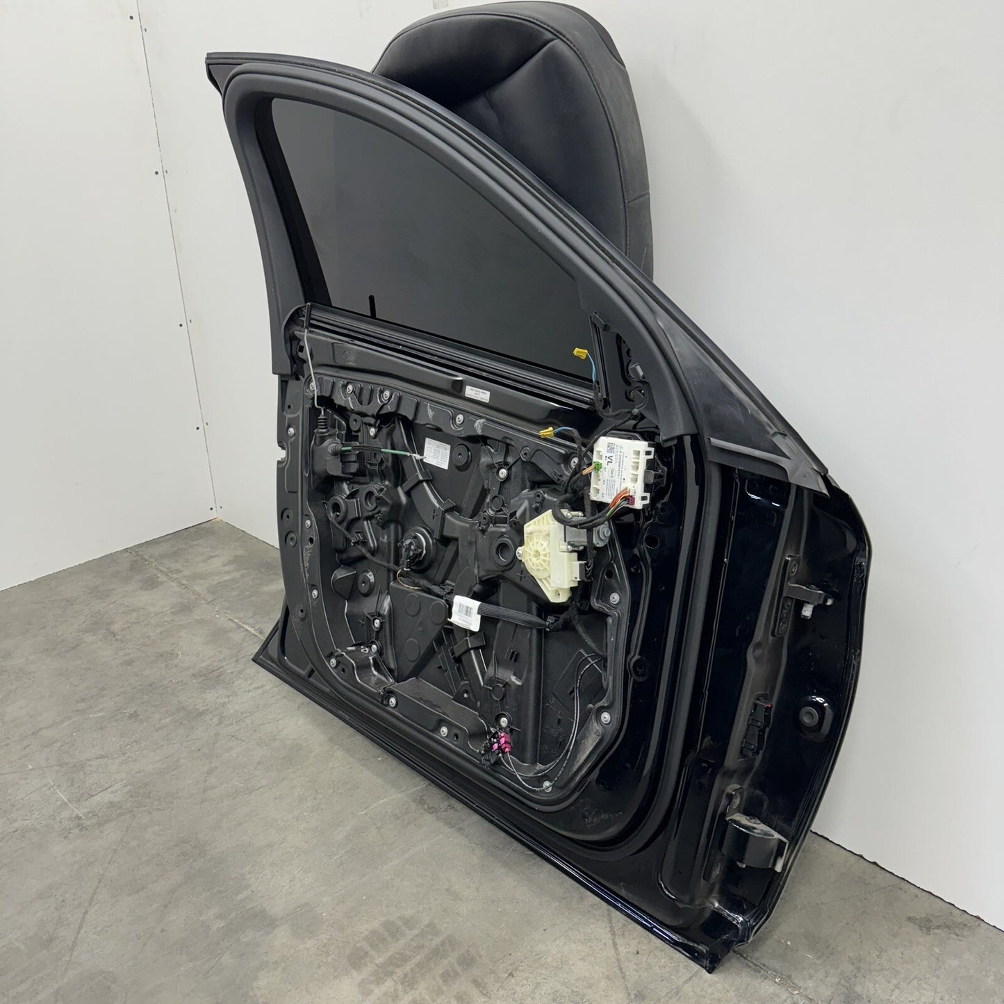 15-20 Mercedes W205 C63 Driver Left Front Door Shell Complete Black OEM