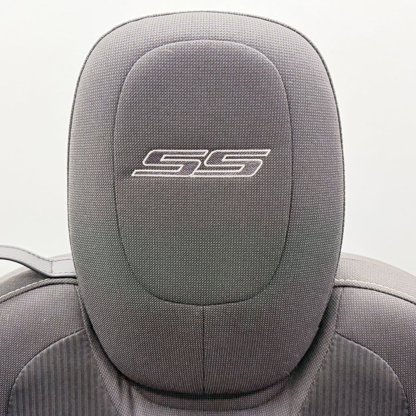 2010-2015 Chevrolet Camaro SS Coupe Black Cloth Seat Set Front &amp; Rear OEM *NOTE*