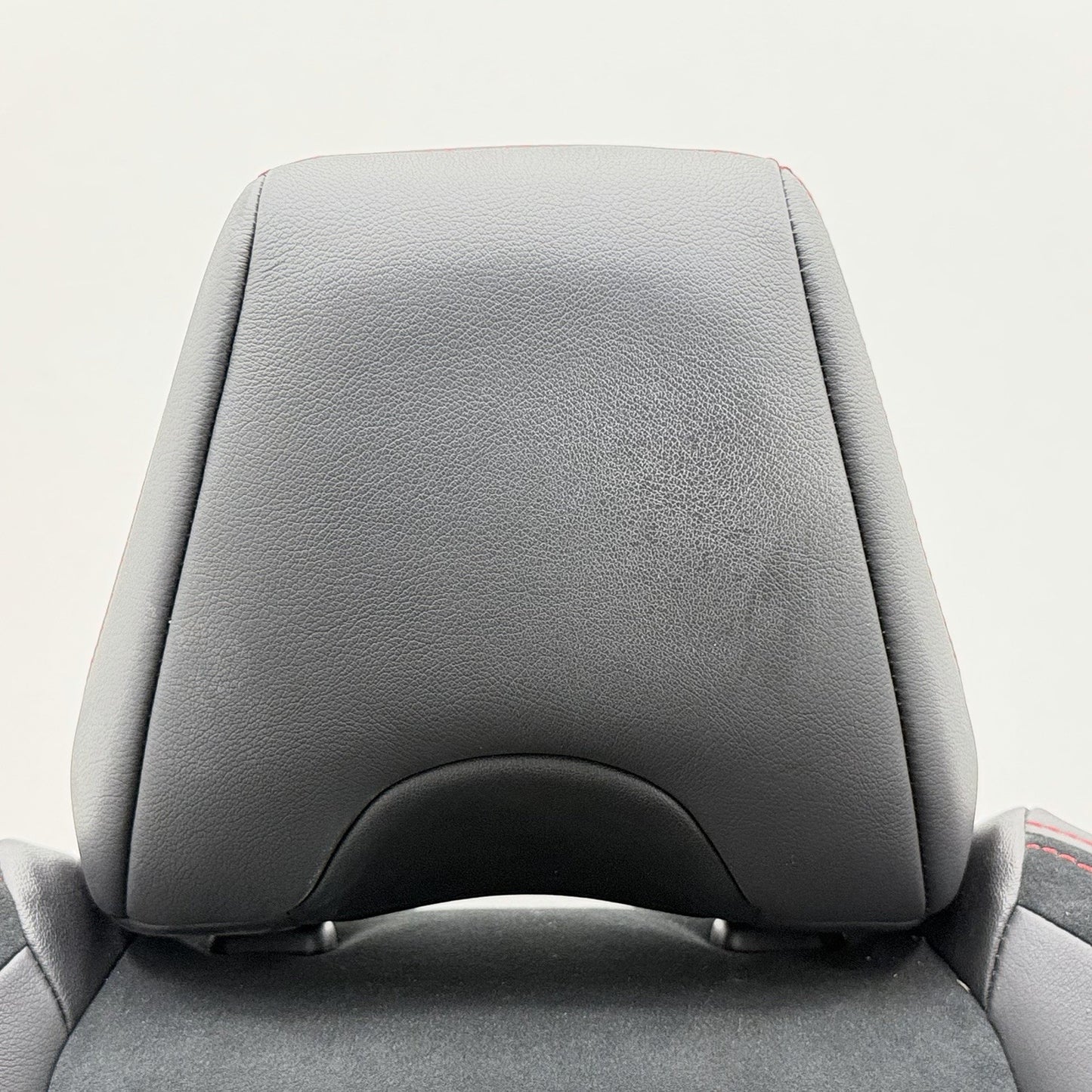 13-20 Subaru BRZ Limited Front Seat Pair Suede Black W/ Red Stitching OEM