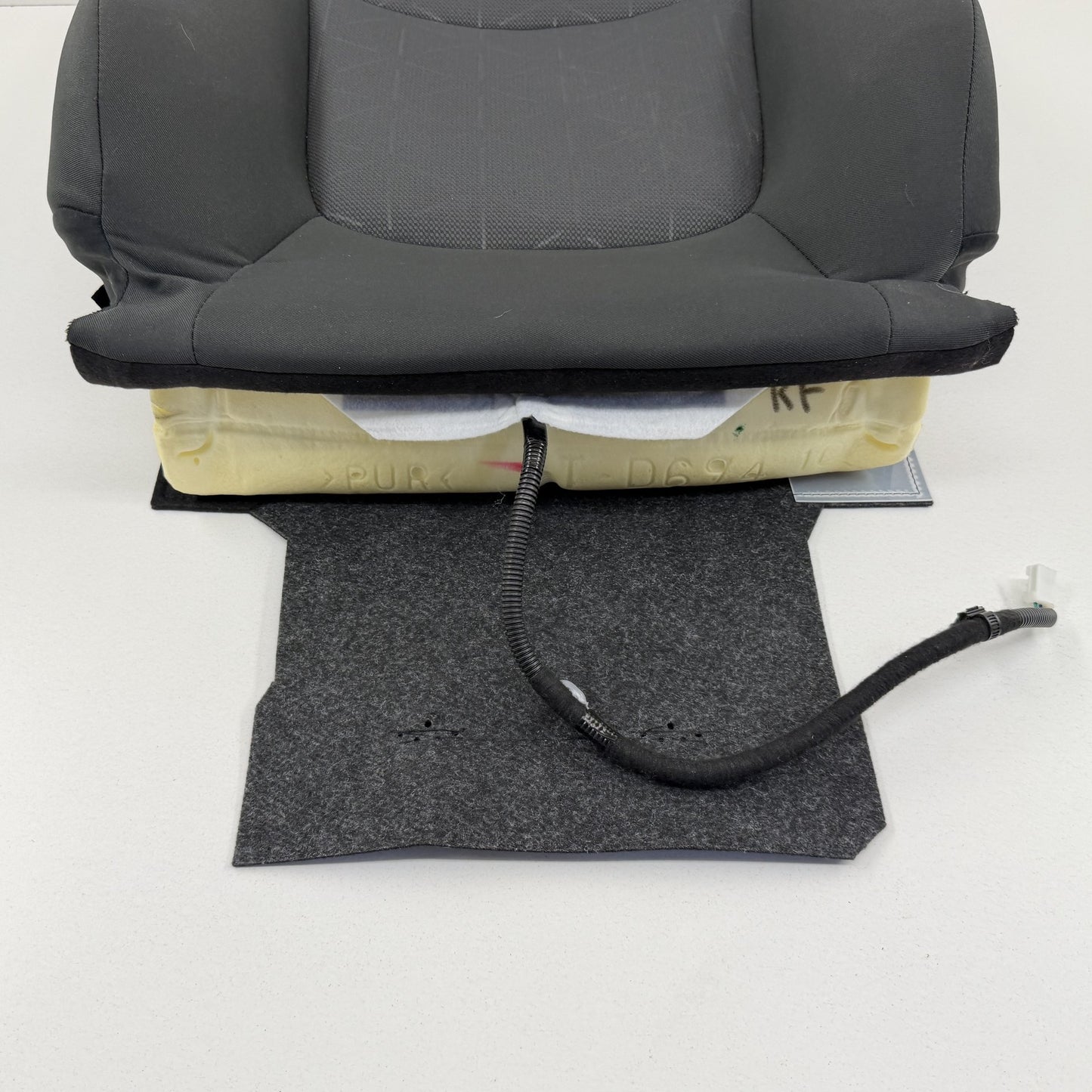 2019-2025 Toyota RAV4 Passenger Right Front Seat Upper Cushion Black Cloth OEM