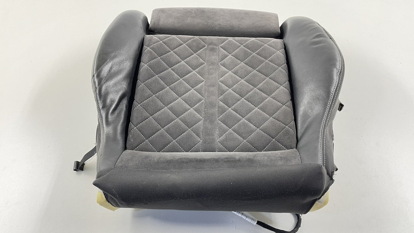 18-23 AUDI S4 DRIVER LEFT FRONT LOWER SEAT CUSHION COVER BLACK OEM