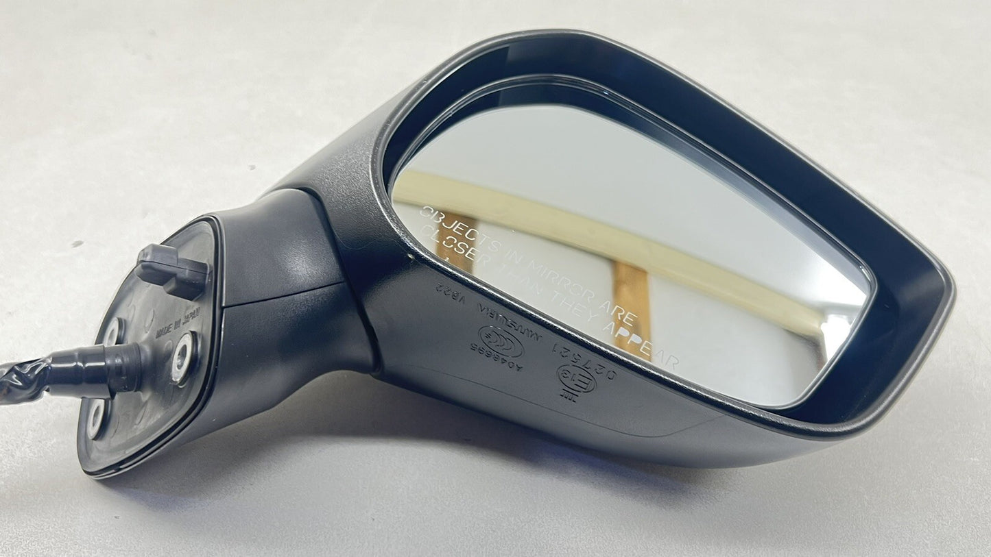 13-20 SUBARU BRZ PASSENGER RIGHT DOOR MIRROR SIDE VIEW CRYSTAL BLACK 5 WIRE OEM