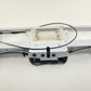 08-15 AUDI R8 SPYDER REAR CROSSMEMBER FRAME SUPPORT BRACKET HATCH LATCH LOCK OEM