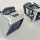 10-16 PORSCHE PANAMERA FRONT LEFT AND RIGHT DASH AIR VENT GRILL TRIM SET OEM