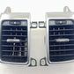 10-16 PORSCHE PANAMERA REAR LEFT AND RIGHT AIR VENT GRILLE GRILL TRIM PAIR OEM