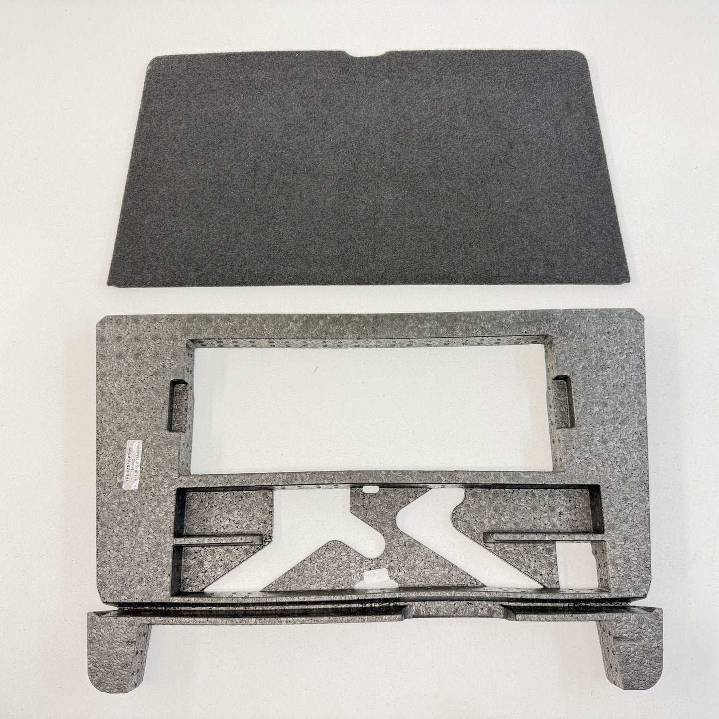 17-23 Audi R8 Front Under Hood Compartment Trunk Frunk Tub Plastic Trim Set OEM
