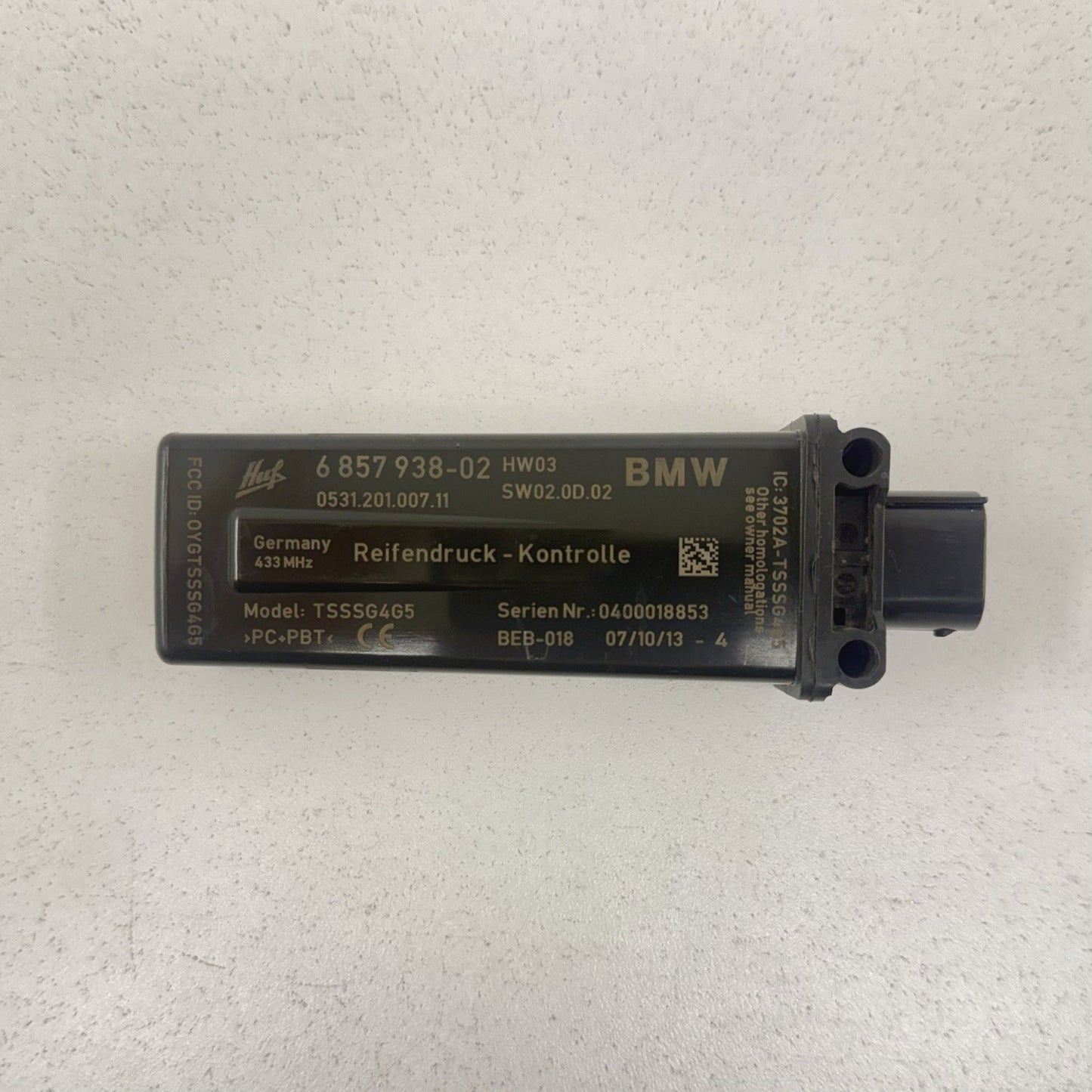 BMW F01 F02 F06 F10 F12 TPMS Tire Pressure Monitor Control Unit RDC Sensor OEM