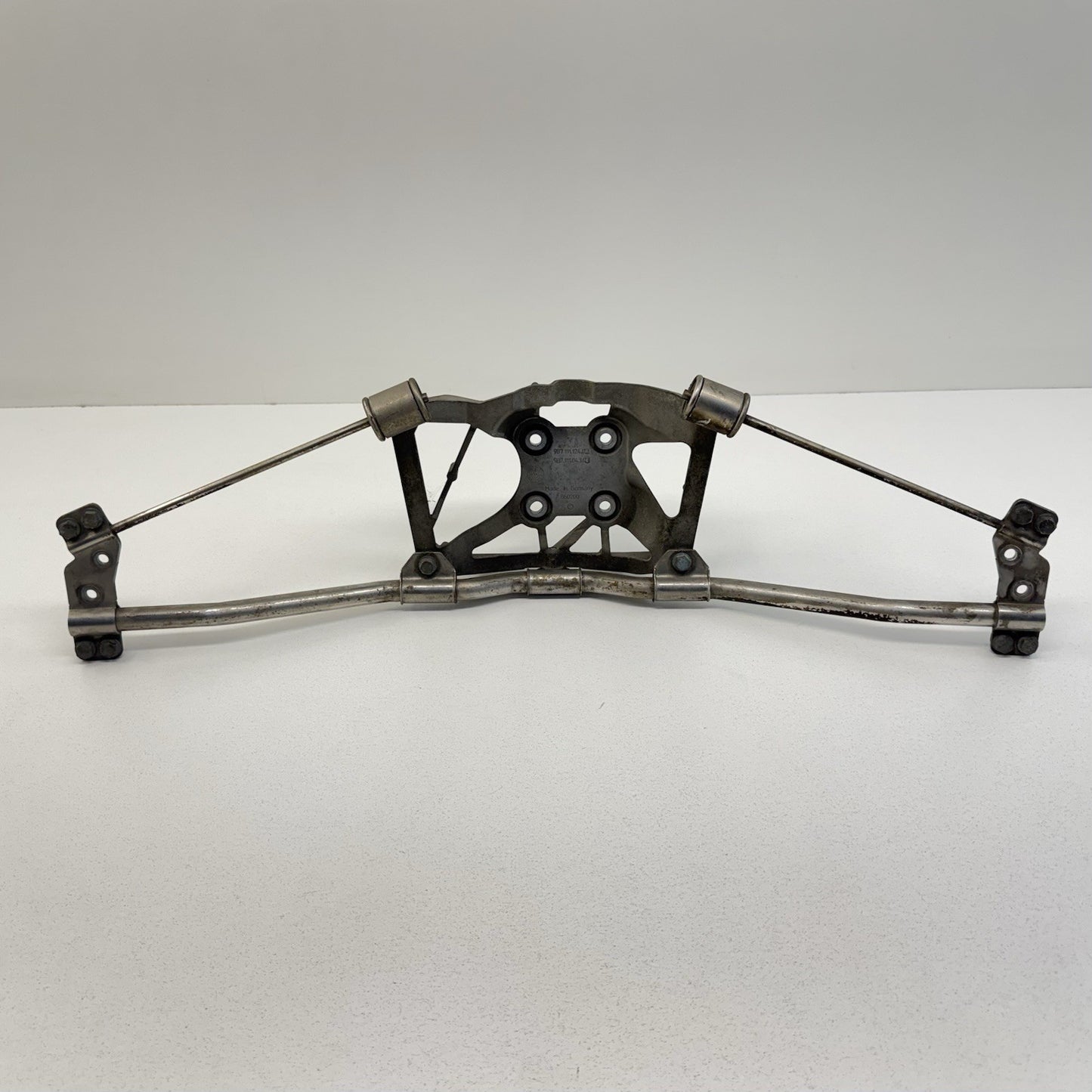 05-08 Porsche Boxster Cayman 987 Rear Exhaust Muffler Support Mount Bracket OEM